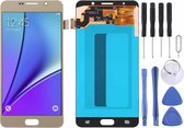 OLED-materiaal LCD-scherm en digitizer volledige montage voor Samsung Galaxy Note 5 (goud)