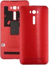 Originele geborstelde textuur Back Battery Cover voor Asus Zenfone 2 Laser / ZE601KL (rood)