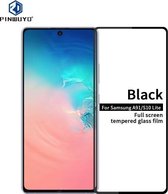 Voor Galaxy A91 / S10 Lite PINWUYO 9H 2.5D Volledig scherm gehard glasfilm (zwart)