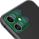 IMAK volledige dekking metalen achteruitrijcamera lensbeschermingsringafdekking met hoge transparantie lensfilm (groen)