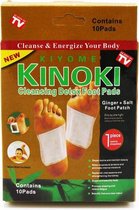 Gold Detox Footpleisters - Kinoki Gold - 20 Stuks - Foot Pads -  Kuur -Ongiftig Lichaam - Extra Energie - Gember + Zout