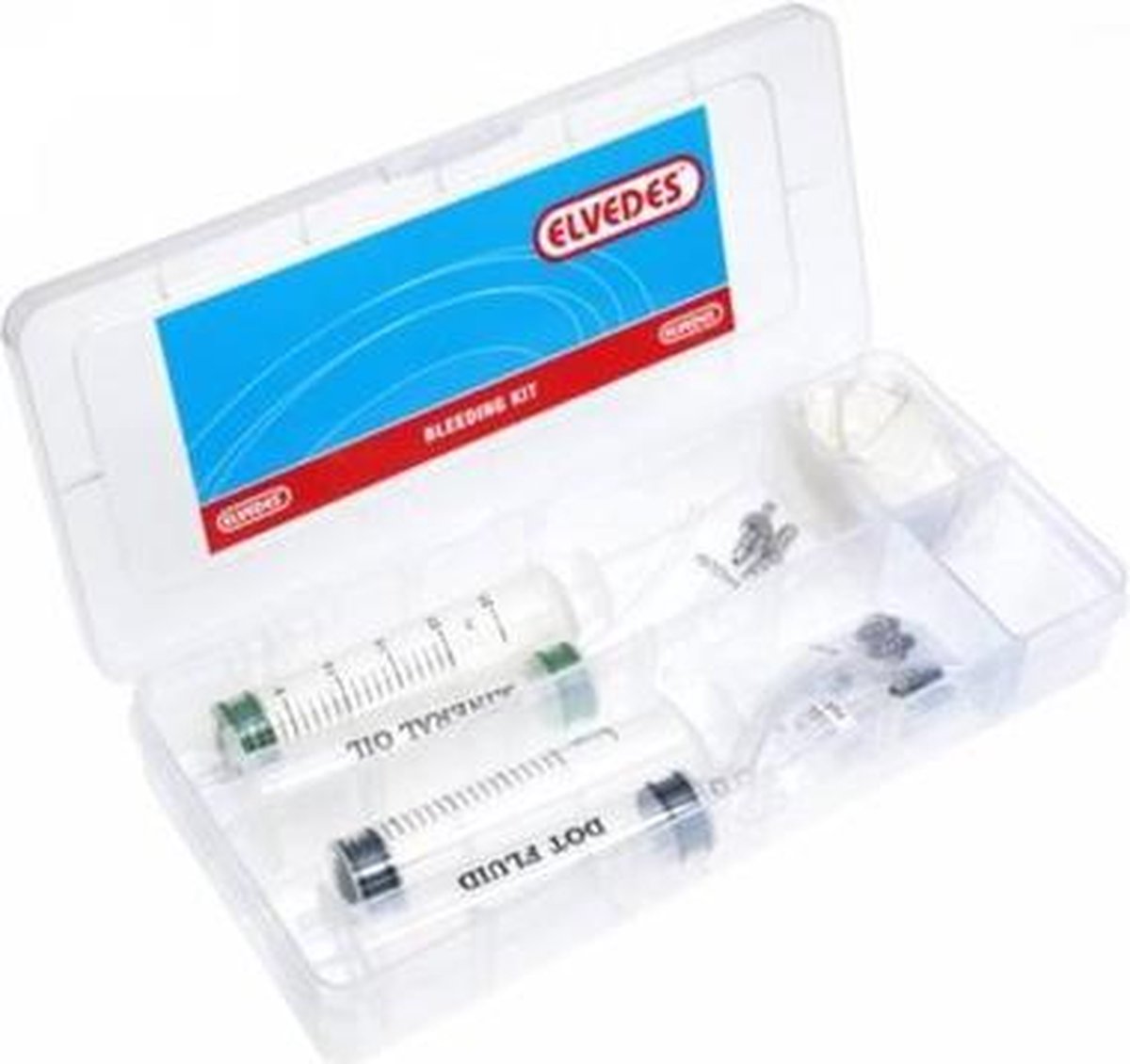 Elvedes ontluchtings-kit minaraal + dot bleeding kit