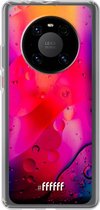 6F hoesje - geschikt voor Huawei P40 Pro -  Transparant TPU Case - Colour Bokeh #ffffff