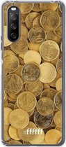 6F hoesje - geschikt voor Sony Xperia 10 III -  Transparant TPU Case - Spare Change #ffffff