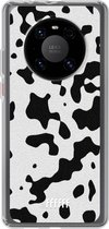 6F hoesje - geschikt voor Huawei P40 Pro -  Transparant TPU Case - Dalmation Print #ffffff