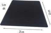 Geluidsisolatie – Akoestische panelen – Geluidsdemper – Wandpaneel - 5 Stuks - 25x25x5CM - Zwart