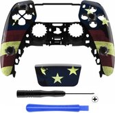 PS5 Controller Behuizing Shell - US Flag - Front Shell