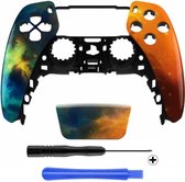 PS5 Controller Behuizing Shell - Starry Sky - Front Shell