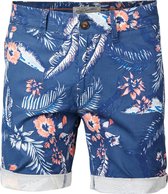 Petrol Industries - Heren Botanic chino - Blauw - Maat M