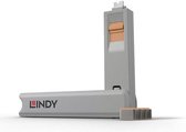 Lindy USB Type C Port Schloss oranje