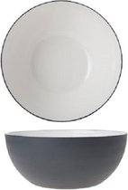 Cosy en Trendy Alu - Bowl - Wit - 16.5xh7cm - Aluminium - (set van 6)