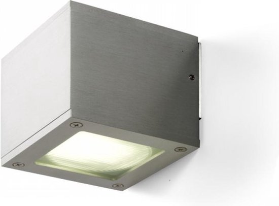 WhyLed Wandlamp binnen | Aluminium | GX53 fitting | 7W | IP54 | Ledverlichting