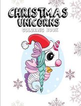 Christmas Unicorn Coloring Book