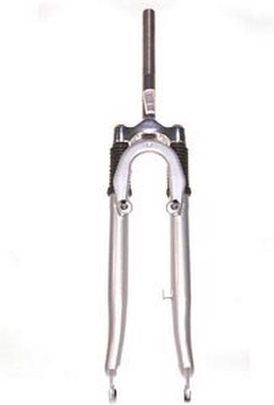 Verende voorvork 28 inch - 1 vorkbuis - V-brake nokken - zilver van Merkloos — afbeelding 5