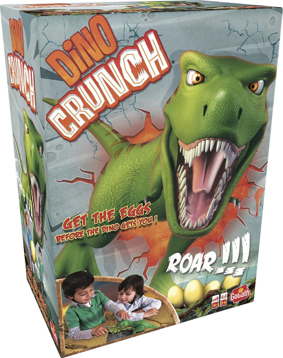 Emulatie maak je geïrriteerd Seminarie Dino Crunch - Actiespel - Kinderspel | Games | bol.com