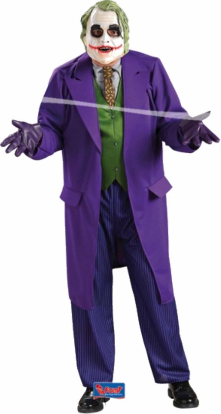 het kan Rimpelingen Gewoon The Joker luxe kostuum volwassenen Xl | bol.com