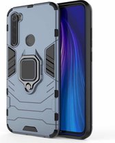 Voor Geschikt voor Xiaomi Redmi Note 8 Panther PC + TPU schokbestendige beschermhoes (blauw)