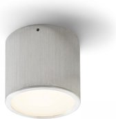 WhyLed Plafondlamp | Geborsteld Aluminium | Incl. Lichtbron | LED | 6W | 3000K