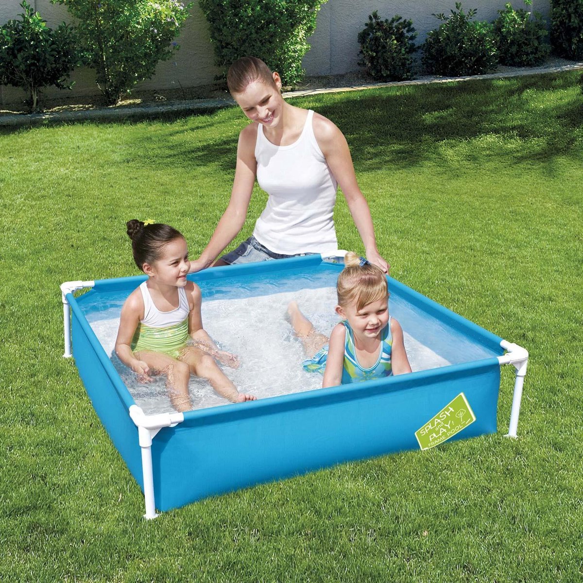 Bestway My first frame zwembad vierkant 122 cm — afbeelding 6