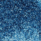 Bio Glitter. blauw. d: 0.4 mm. 10 gr/ 1 Doosje