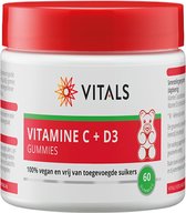 Vitals - Vitamine C + D3 gummies - 60 gummies