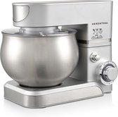 Herenthal - Keukenmachine - Keuken Robot 5 L - 1400W - Zilver - Kloppen / Mixen / Mengen - pkm1000