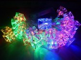 Kerstverlichting - Vorm: ijsblokjes - 30 LED - 3,8 meter - RGB multicolor