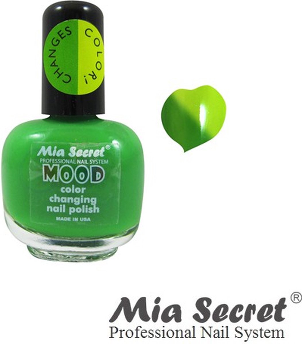 Mood Nagellak Green Yellow