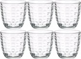 12x Pièces gobelet verres à eau / verres à jus transparent 300 ml - Verres / verres à boire