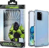 Military Hoesje TPU - Flexibel - Telefoonhoesje voor Samsung Galaxy S20