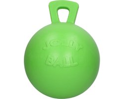 Jolly Pets Jolly Ball – Ø 25 cm - Paarden speelbal met appelgeur - Ter vermaak in de stal en in het weiland - Bijtbestendig - Groen