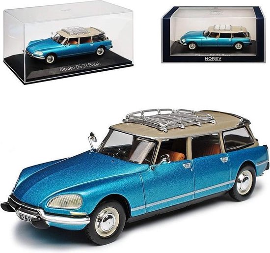 Citroën DS 23 Break 1974 – Bleu Métallisé, 1/43, Norev, Neuve Sous Boîte
