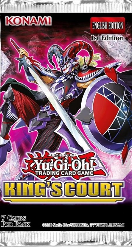 Yu-Gi-Oh! TCG King's Court Booster Pack YU-GI-OH