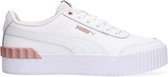 PUMA Carina Lift Metallic Pop Dames Sneakers - Puma White-Puma White-Rose Gold - Maat 38.5