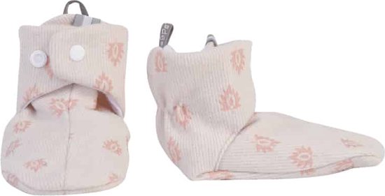 Lodger babyslofjes katoen Nomad Rib Tan