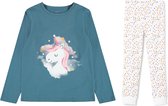 NAME IT NKFNIGHTSET REAL TEAL UNICORN NOOS Meisjes - Maat 110116