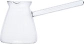Cosy en Trendy Koffie-whisky Kannetje - Transparant - 6x14cm - Glas - (set van 6)
