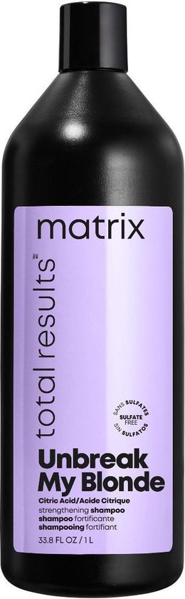 Matrix Total Results Unbreak My Blonde Strengthening Shampoo 1000ml |  bol.com