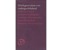 Ik Heb Geen Talent Voor Ondergeschiktheid