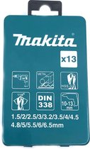 Makita 13-delige metaalborenset D54019