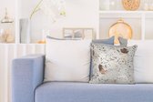 Vloerkleed - Eigentijds - Ivoor - Katoen - 40cm CM x 100% Leer CM x ca. 25 mm CM