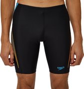 Speedo Mens Jammer Zwembroek Zwart/Oranje Heren - Maat 8