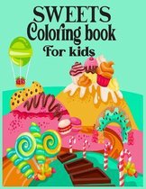 Sweets Coloring Book For Kids