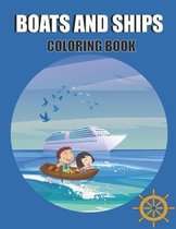 Boats and Ships Coloring Book