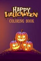 Happy Hallowen Coloring Book .Happy Hallowen: