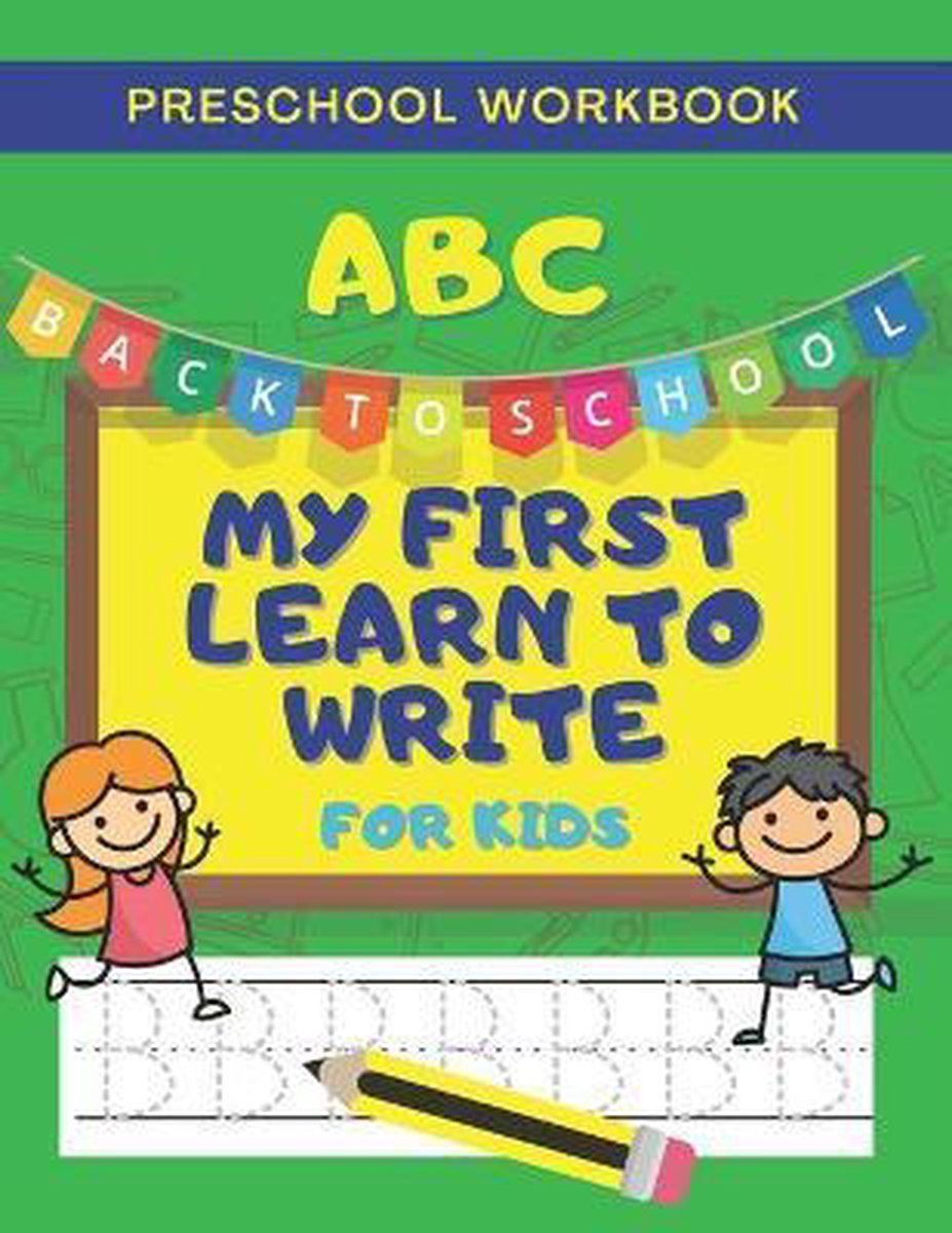 Abc My First Learn To Write For Kids van Pinkpencil Press