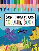 Sea Creatures Coloring Book