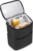 Koelrugzak - 24 Blikjes - Backpack - Lunchtas - Koeltas - Zwart