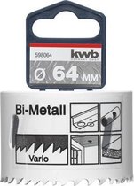 KWB Gatenzaag HSS Bi-metaal 598-064 - Ø 64 mm