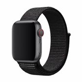 Deluxe Series Apple Watch Bandje - Nylon Strap - 38/40mm - Zwart